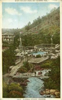 South Boulder Creek and Swimming Pool - Eldorado Springs