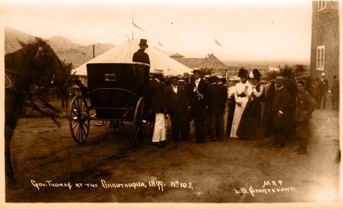 Gov. Thomas at the Chautauqua