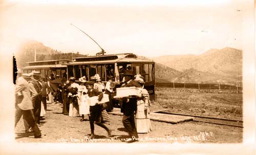 An Early arrival at Texado Park