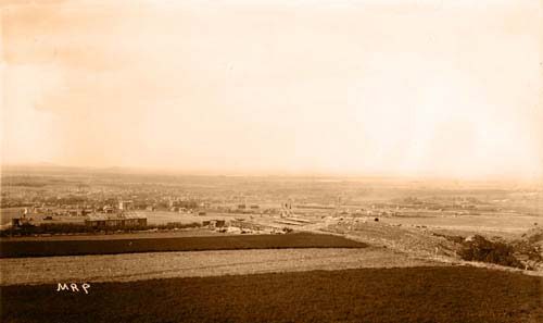 Agricultural Fields and Construction Near Chautauqua Park