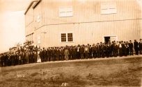 People Gather at Chautauqua Auditorium