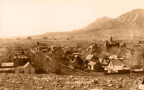 Boulder Looking South