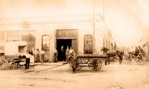 Jacob Faus blacksmith shop