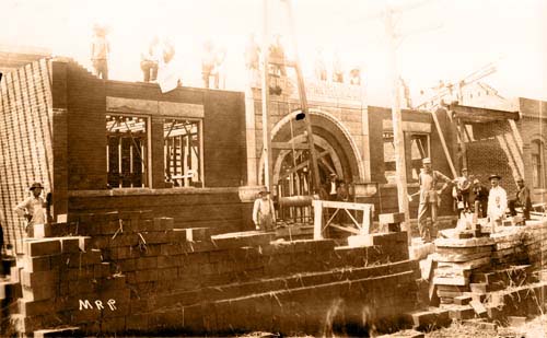 Armory Building Under Construction