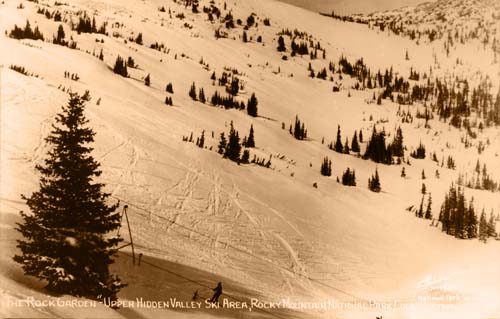 The Rock Garden - Upper Hidden Valley Ski Area - Rocky Mountain National Park