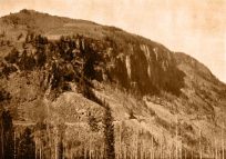 Cliff of Diorite-Monzonite West of Lake Fork