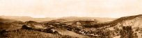 View Looking Westward across Cow Creek and Uncompahgre Valley from a Hill South of Lou Creek