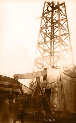 Drilling Crew on the Phenomenal Oil Well