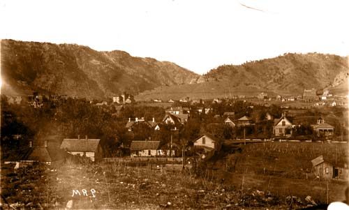 Boulder from Lover's Hill looking West