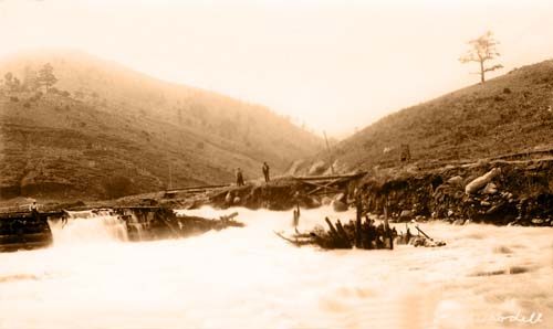 Orodell - 1894 Flood at 4-Mile Canyon