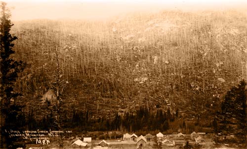Eldora Looking South Showing the Spencer Mountain Eldora Looking South Showing the Spencer Mountain