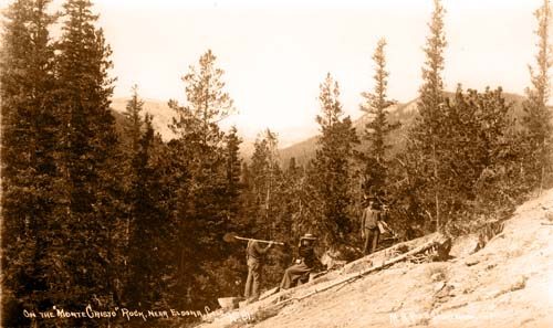 On the Monte Cristo" Rock near Eldora