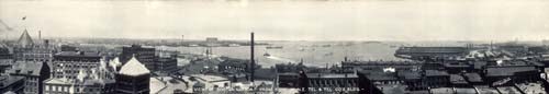 View of Boston Harbor