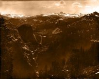 The High Sierras from Glacier Point