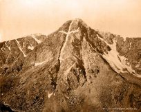 Mount of the Holy Cross as Photographed by William Henry Jackson