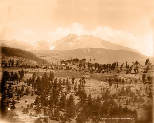 Long's Peak from Mont Alto