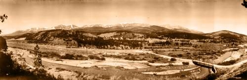 Ten Mile Range and Blue River