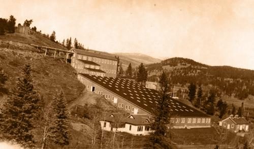 Tungsten Mill at old Lakewood near Nederland