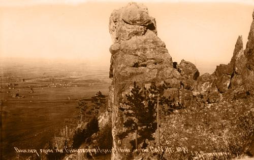 Boulder from Chautauqua Heights