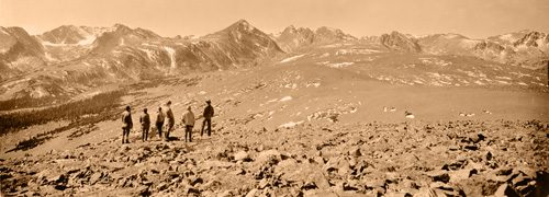 Hikers West of Boulder