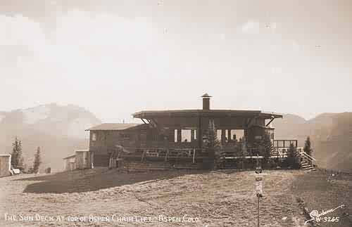 The Sun Deck at Top of Aspen Chair Lift - Aspen