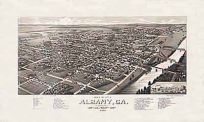 Bird's-eye View of Albany