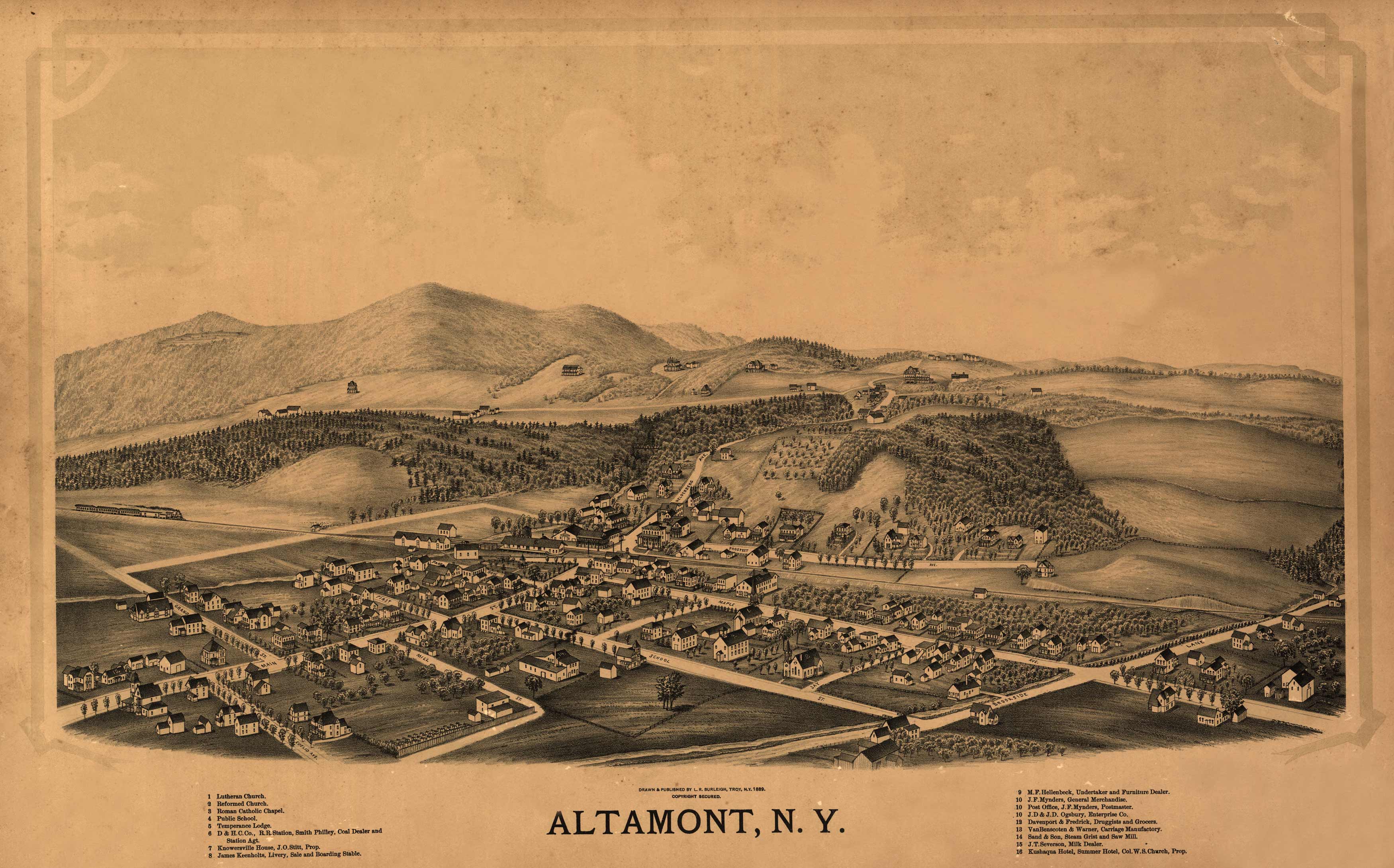 Bird's-eye View of Altamont