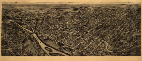 Bird's-eye View of Allentown