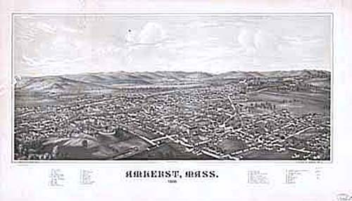 Bird's-eye View of Amherst