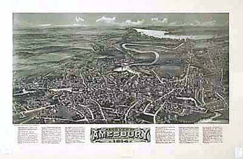 Bird's-eye View of Amesbury
