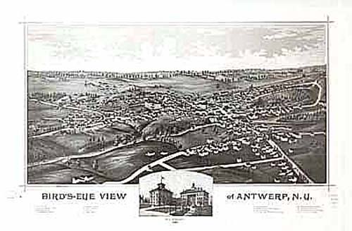 Bird's-eye View of Antwerp Bird's-eye View of Antwerp