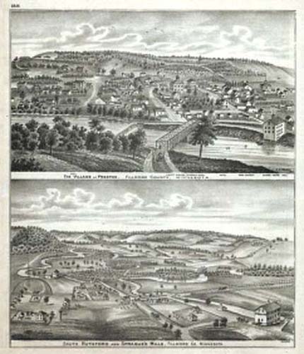 Bird's-eye View of Preston