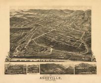 Bird's-eye View of Asheville