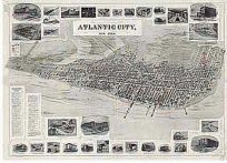 Bird's-eye View of Atlantic City