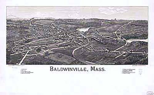 Bird's-eye View of Baldwinville Bird's-eye View of Baldwinville