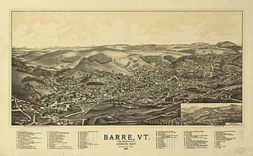 Bird's-eye View of Barre