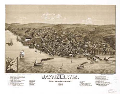 Bird's-eye View of Bayfield