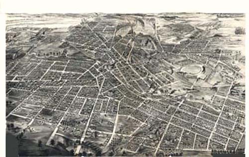 Bird's-eye View of Battle Creek Bird's-eye View of Battle Creek