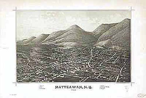 Bird's-eye View of Matteawan