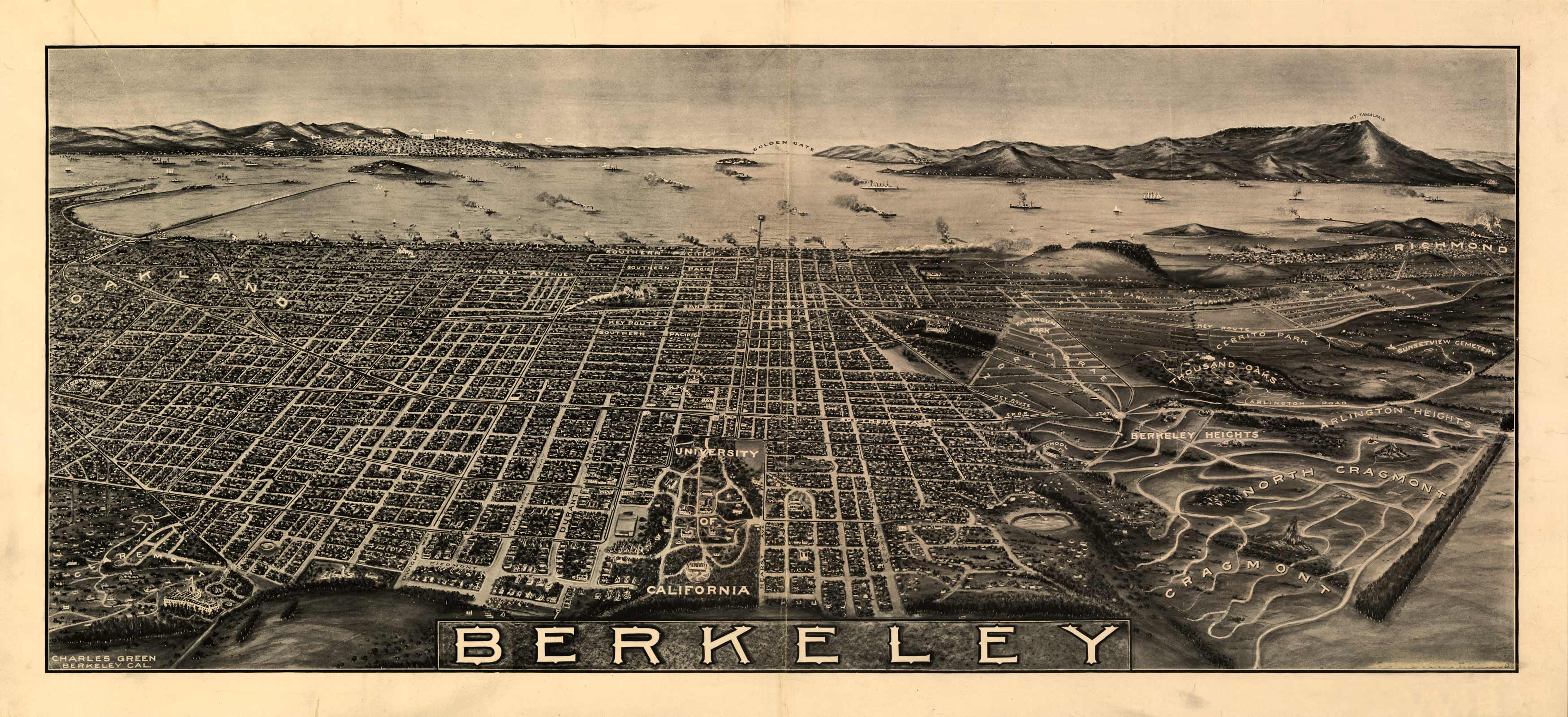 Bird's-eye View of Berkeley Bird's-eye View of Berkeley