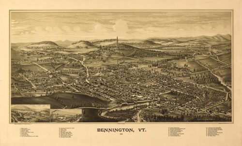 Bird's-eye View of Bennington