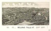 Bird's-eye View of Bellows Falls