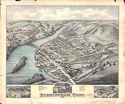 Bird's-eye View of Birmingham