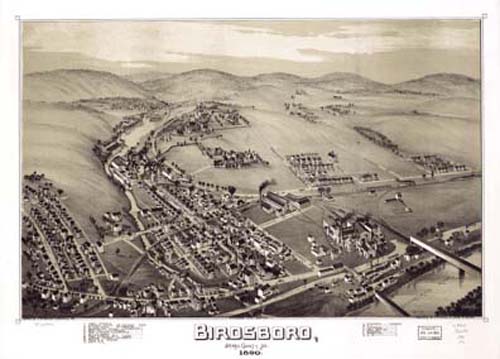 Bird's-eye View of Birdsboro Bird's-eye View of Birdsboro