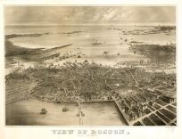 Bird's-eye View of Boston