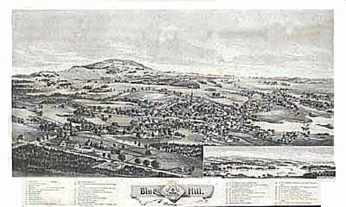 Bird's-eye View of Blue Hill