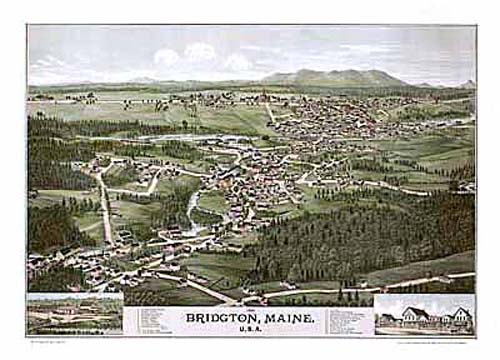 Bird's-eye View of Bridgton Bird's-eye View of Bridgton