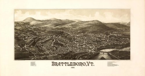 Bird's-eye View of Brattleboro