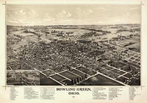 Bird's-eye View of Bowling Green