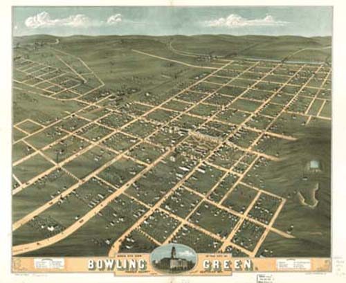 Bird's-eye View of Bowling Green